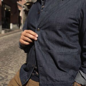 Overshirt denim Tintoria Mattei