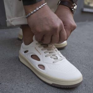 Sneaker Foamers off white-taupe