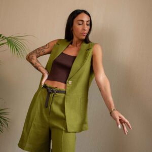 Set ViCOLO Gilet+Bermuda