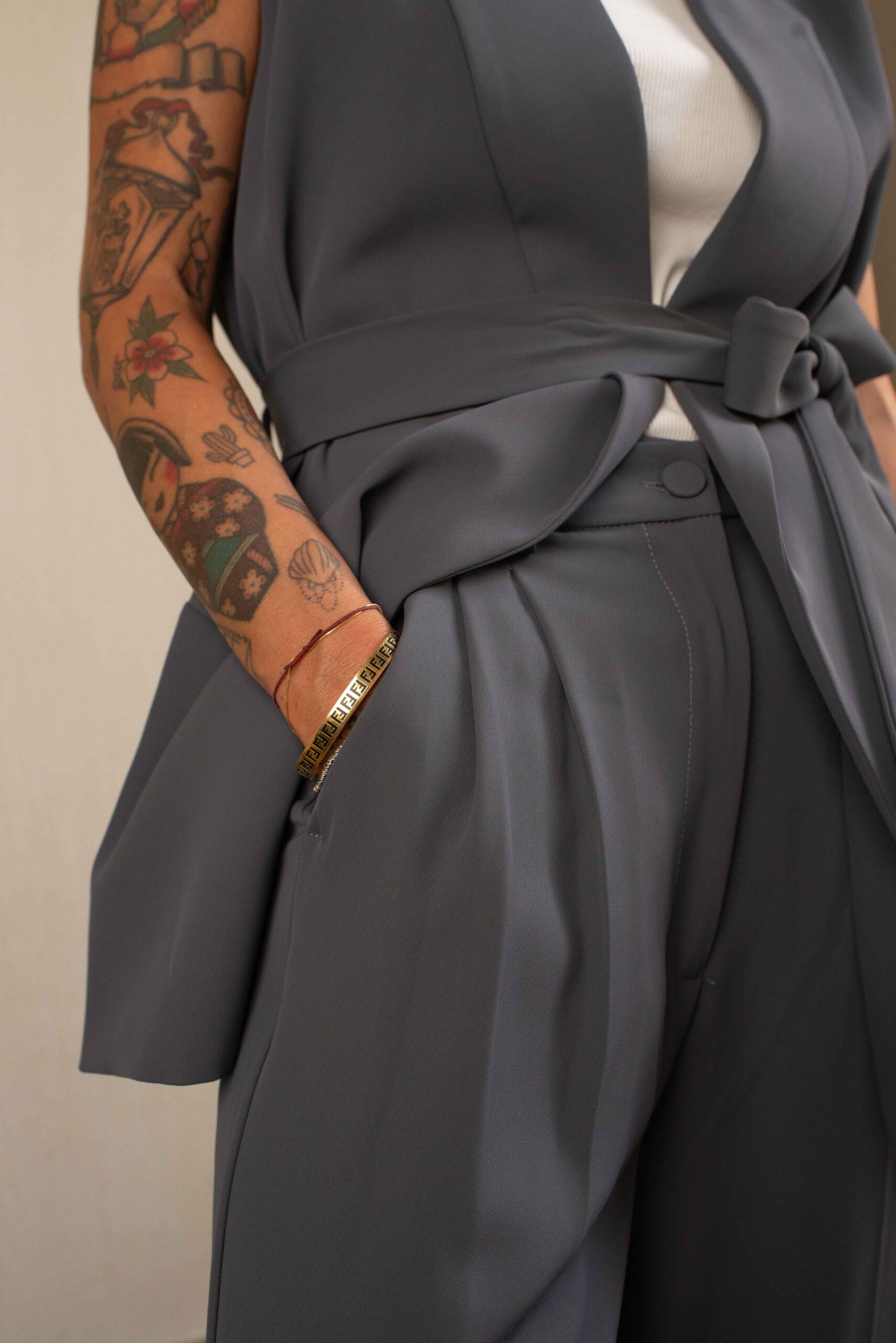 Pantalone ViCOLO piombo - immagine 3