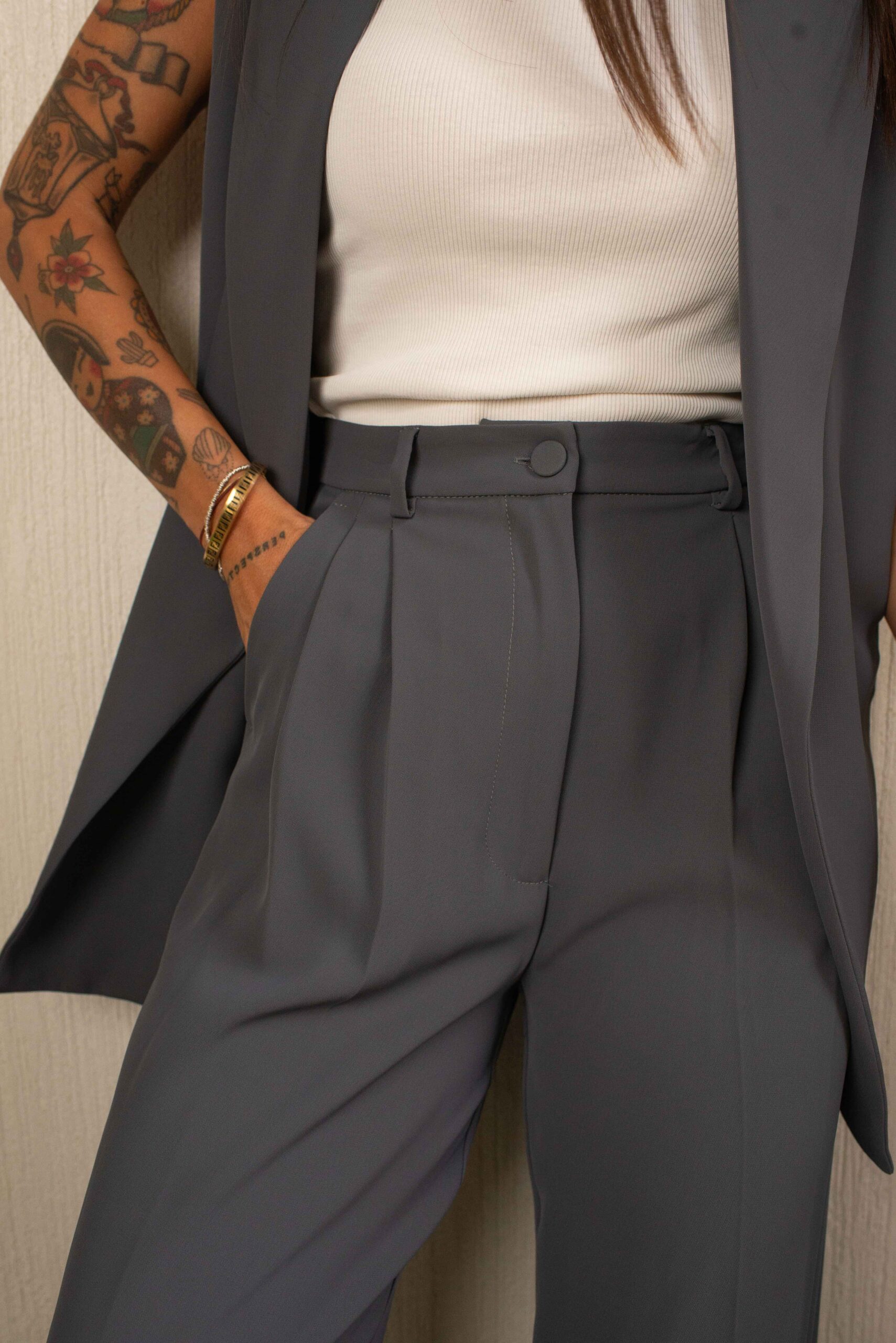 Pantalone ViCOLO piombo - immagine 5