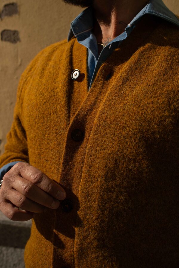 Cardigan David Universal Works - immagine 2