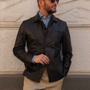 Giacca in Vera Pelle