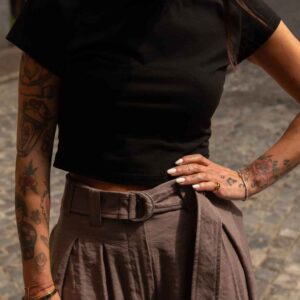 T-Shirt crop AnnaRock