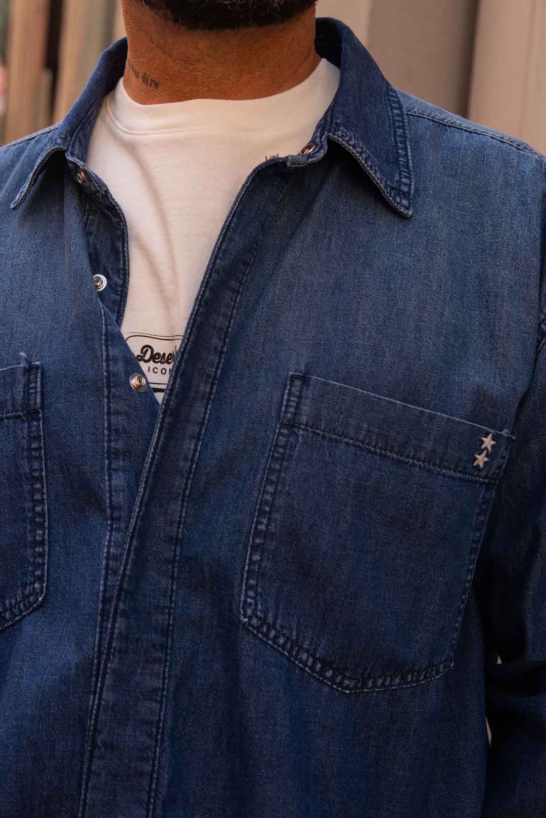 Camicia Seth Icon Denim - immagine 8
