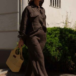 Pantalone in lino King Kong