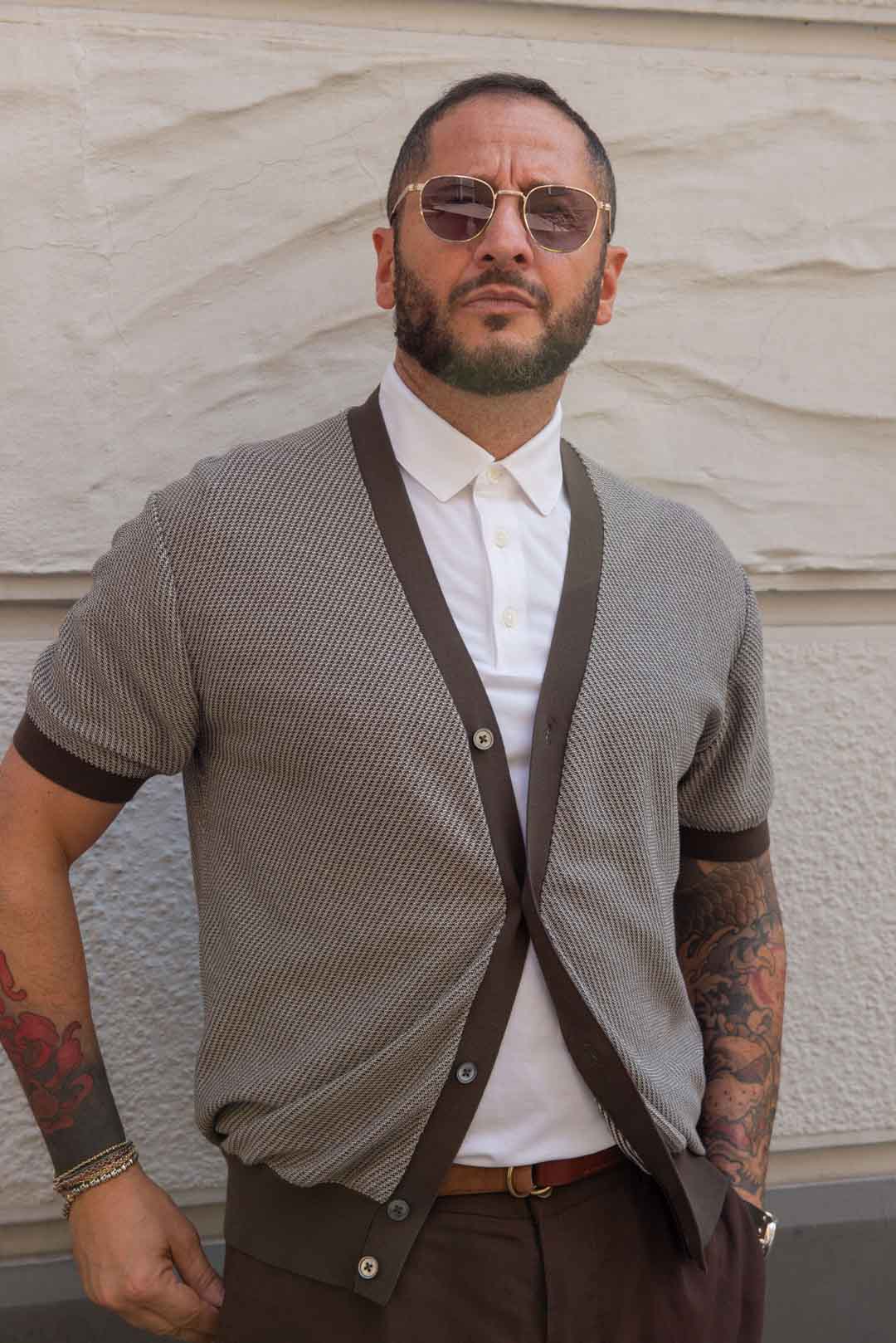 Gilet manica corta BUiO concept brand