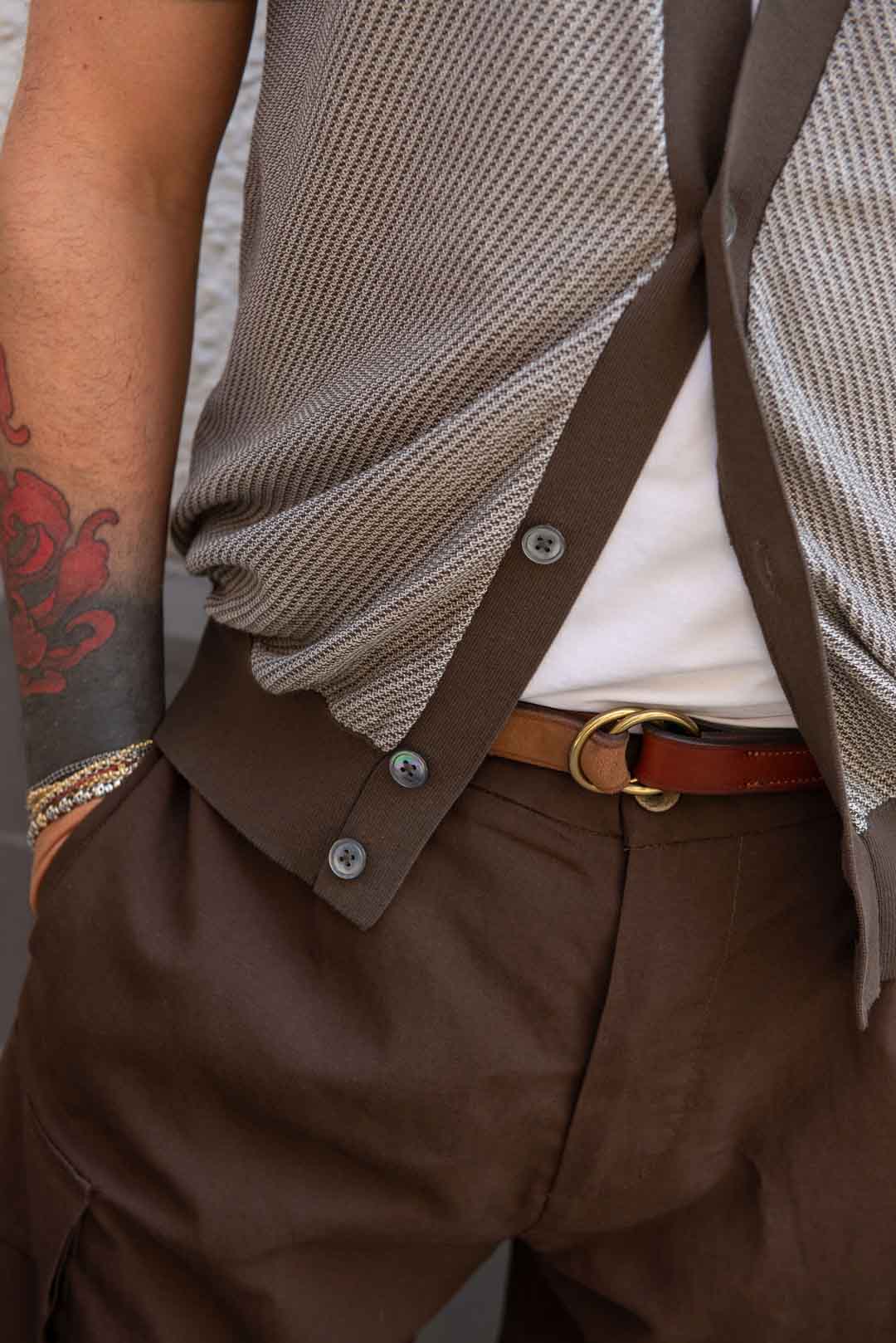 Gilet manica corta BUiO concept brand - immagine 5
