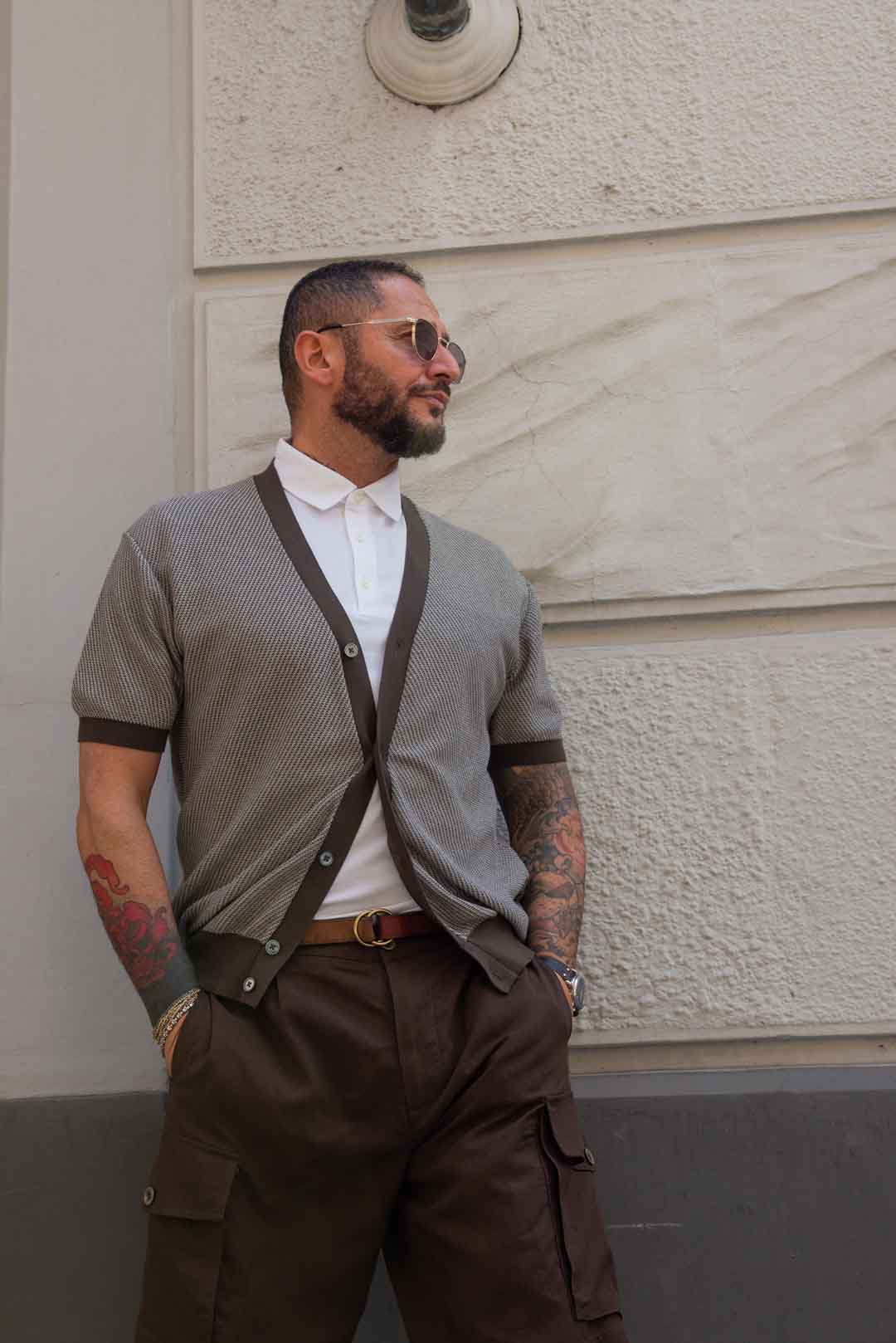 Gilet manica corta BUiO concept brand - immagine 4