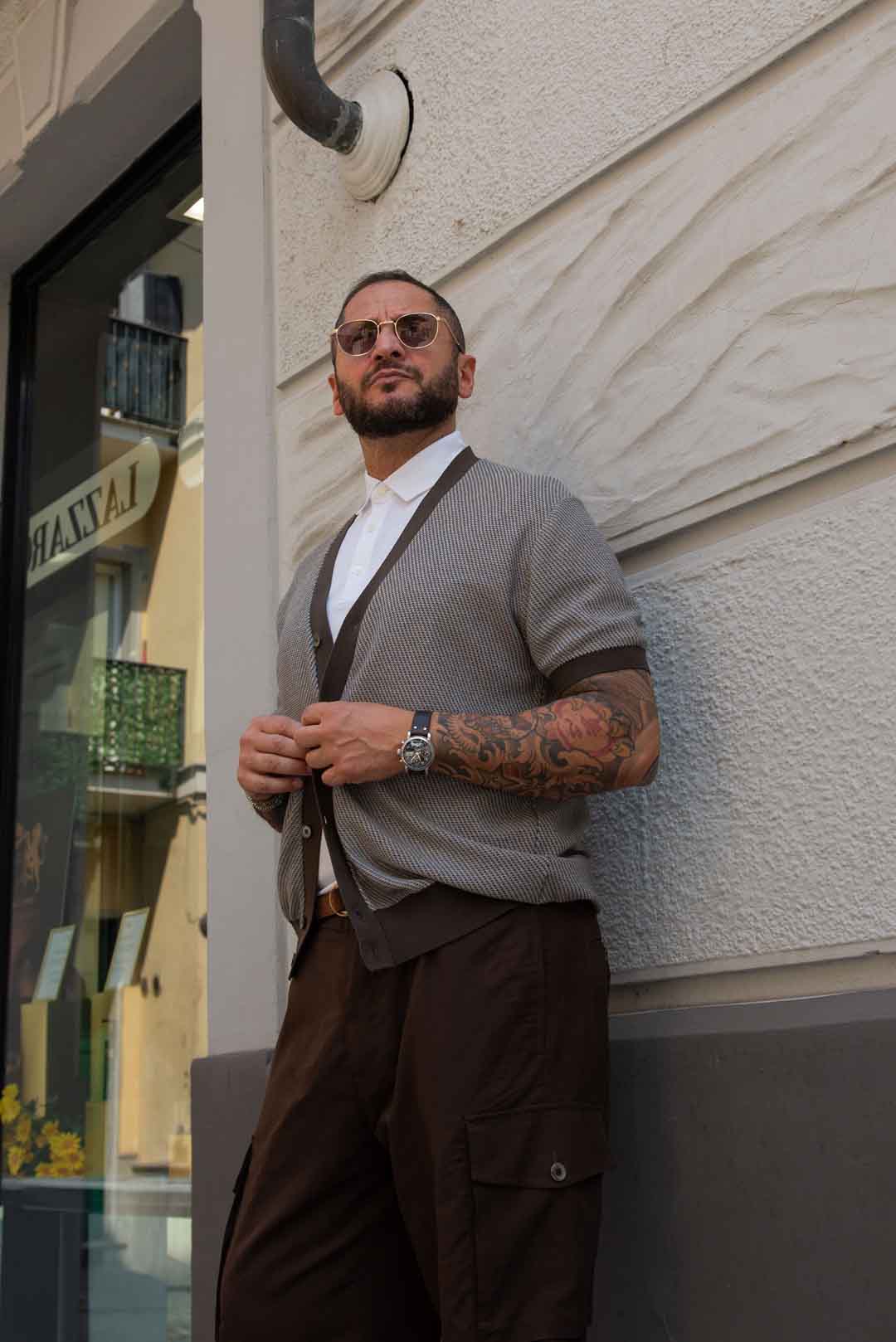Gilet manica corta BUiO concept brand - immagine 3