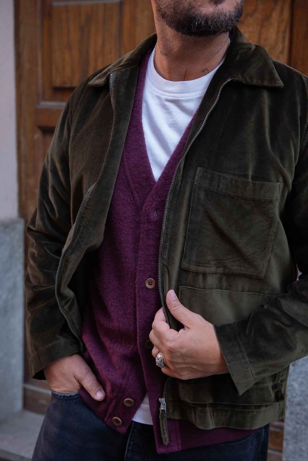 Zip Jacket Universal Works - immagine 2