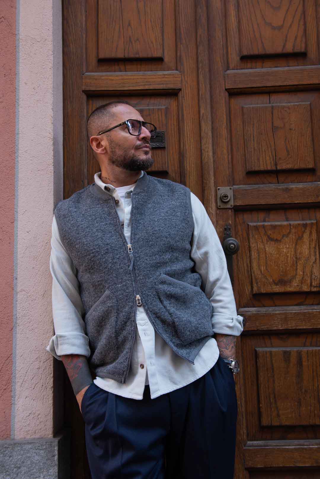 Zip Waistcoat Universal Works