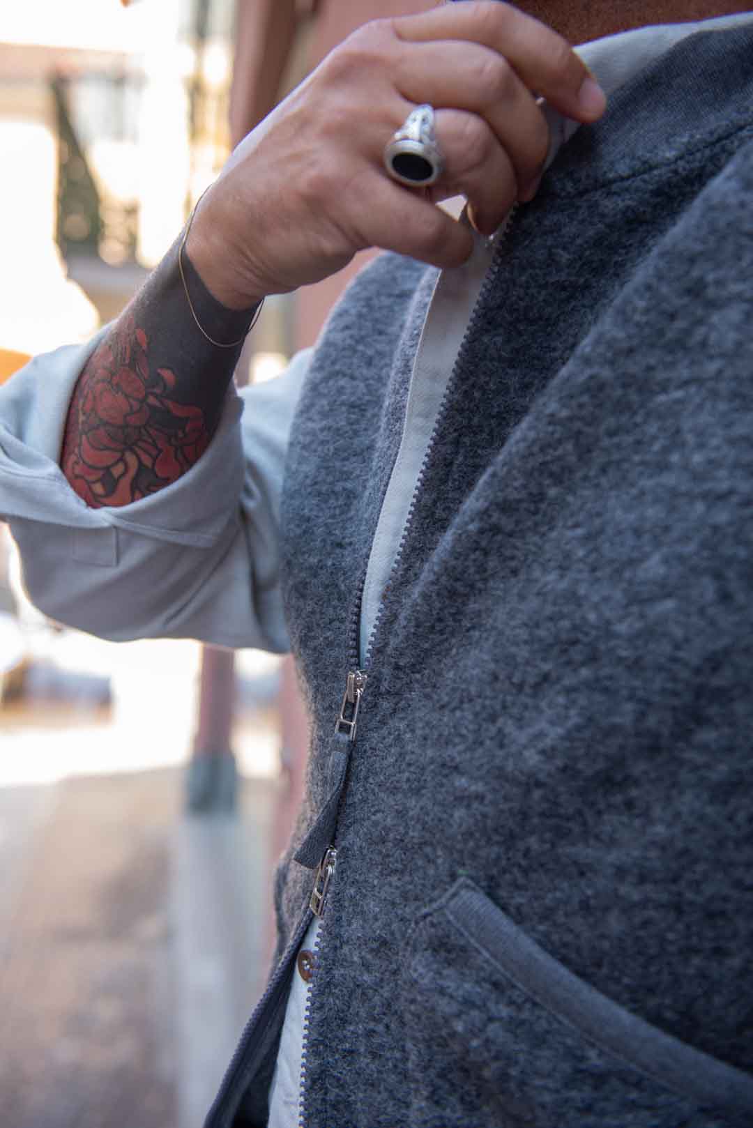 Zip Waistcoat Universal Works - immagine 4