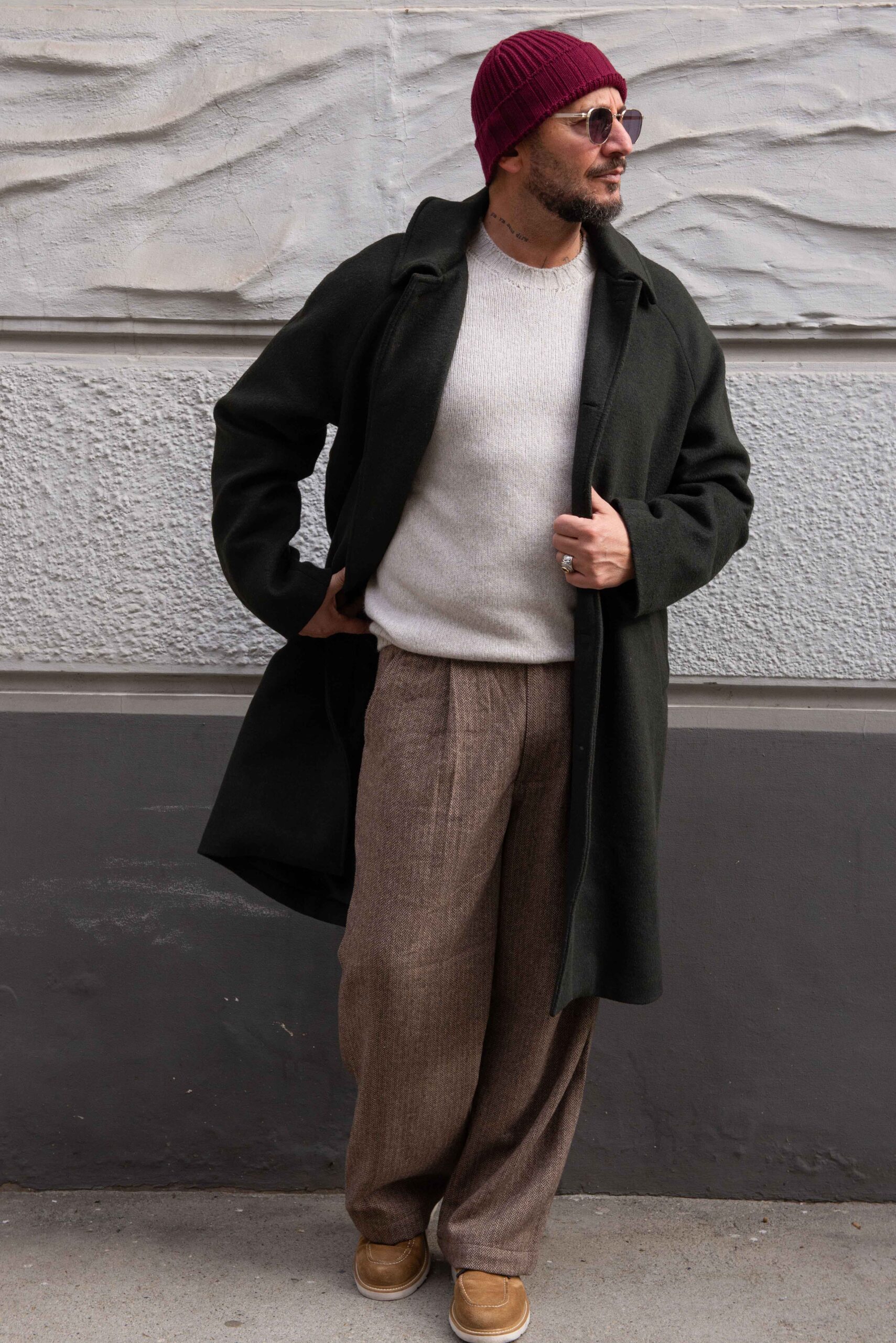 Pantalone Herringbone Universal Works - immagine 3